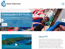 Tablet Screenshot of pacifictradeinvest.com